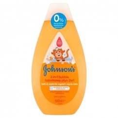 Johnson & Johnson Johnson's Kids 2-в-1 Ванночные пузырьки & Wash Ванночные пузырьки для детей, 500 мл