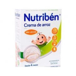 Nutribén be glitimo ryžių kremas 300g