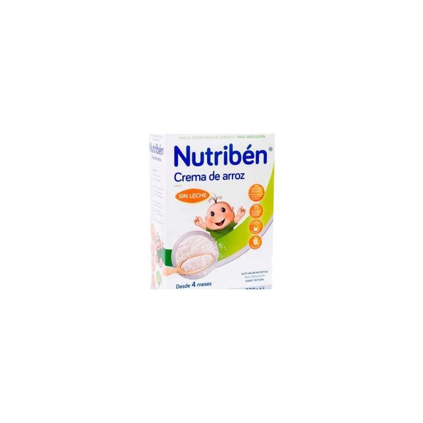 Крем из риса без глютена Nutribén 300 г