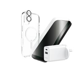 ZAGG apsaugos rinkinys iPhone 17: dėklas su MagSafe ir ekrano apsaugine danga