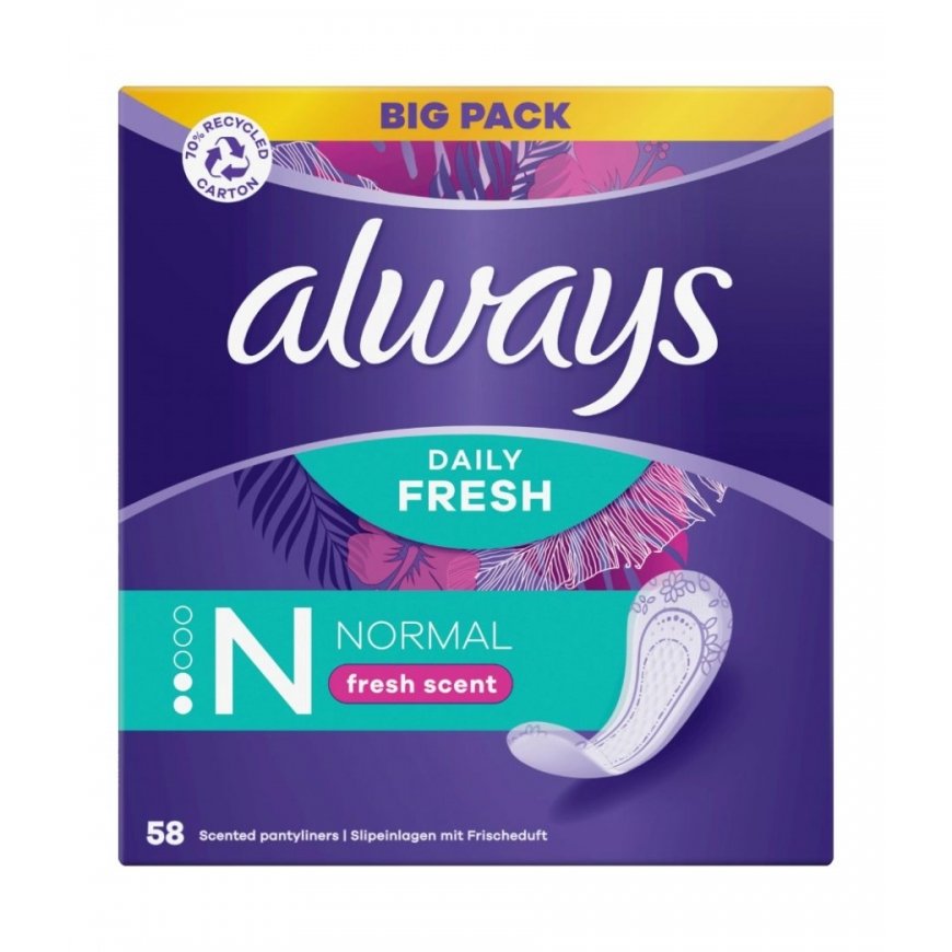 Higienilised padjad ALWAYS Normal Deo, 58 tk. – 2