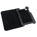 QUER Juodas dėklas, skirtas Samsung Galaxy Tab P3100 (natūrali oda) QUER Juodas dėklas, skirtas Samsung Galaxy Tab P3100 (natūrali oda)