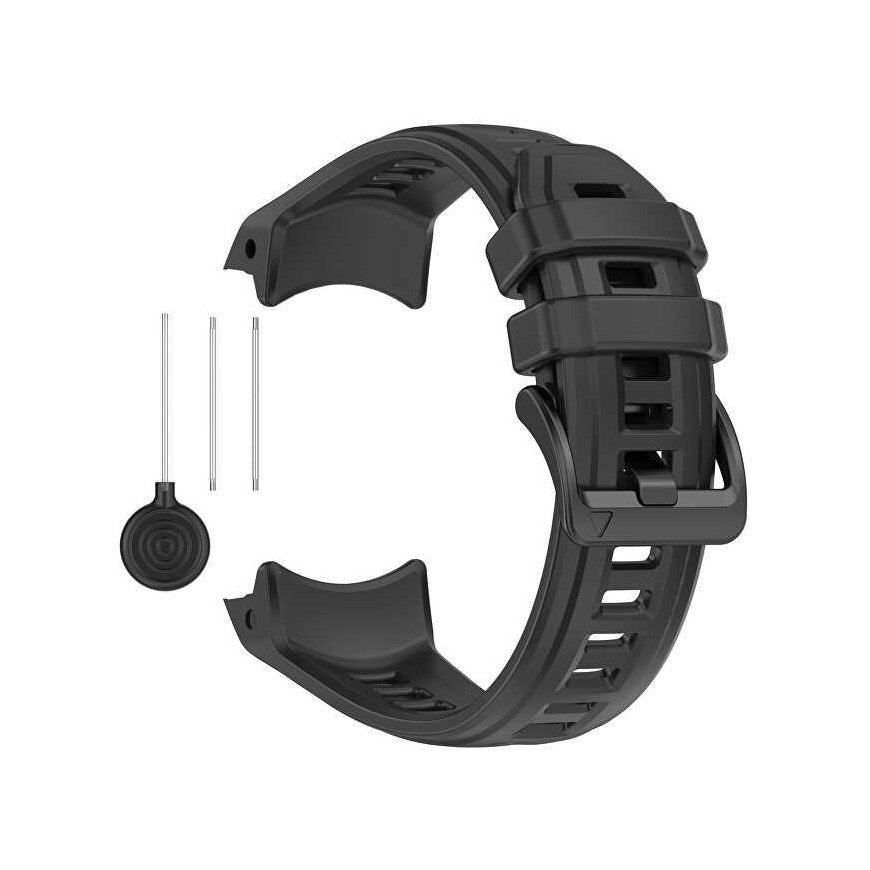 4Wrist silikoninis dirželis Suunto 22 mm - Juodas