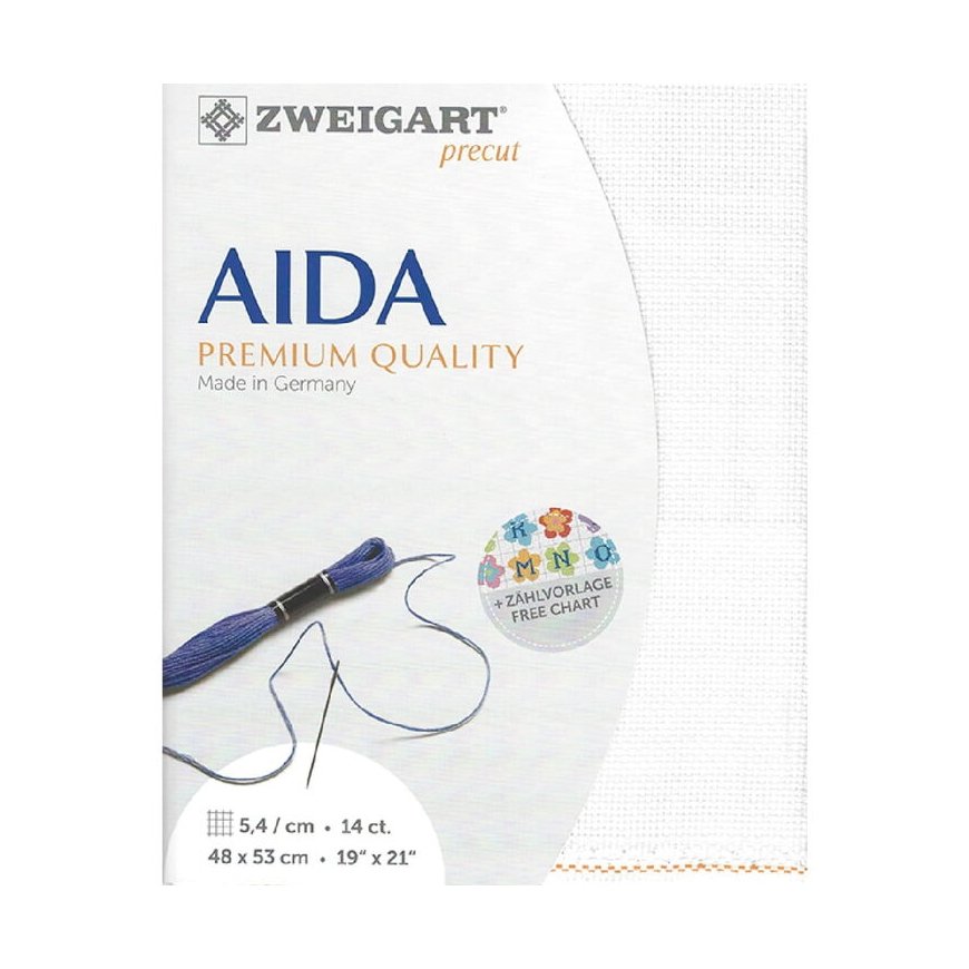 Zweigart Drobe Zweigart Sawitzki Cut Star-Aida 48x53 cm 37061004853 – 2