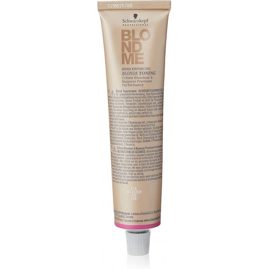 Schwarzkopf BlondMe Glow Toneris 60 ml - 10-1 | Ledinis