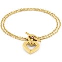 Tommy Hilfiger kuldplaadist lülitiga südame käevõru 2780970