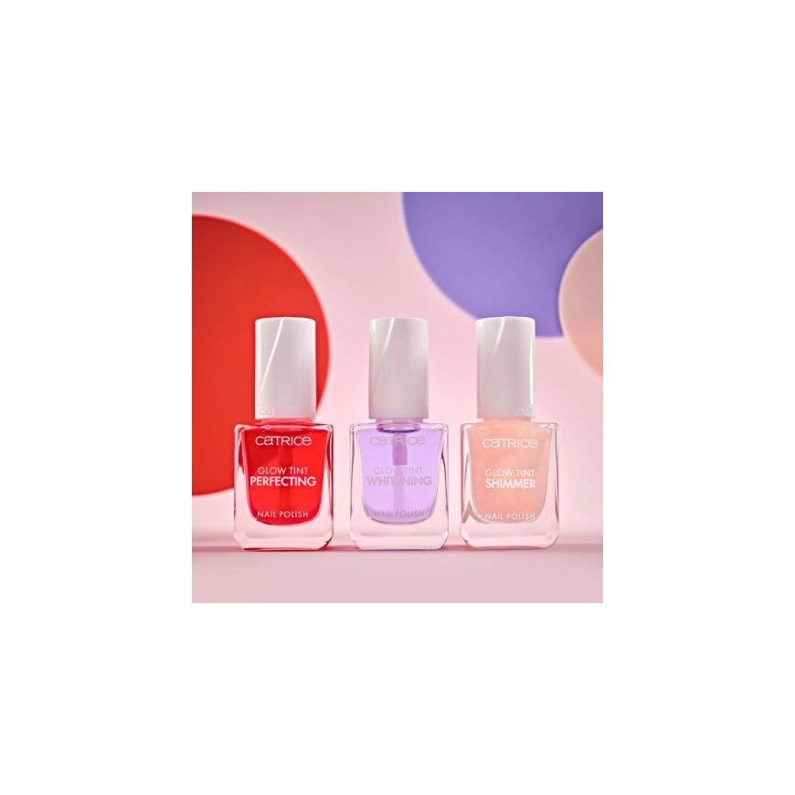 Лак для ногтей Catrice GLOW TINT 010-Soft Blush 10,5 мл – 2