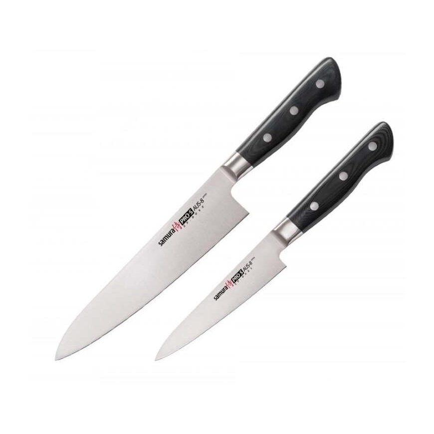 Samura GOLF Stonewash шеф-нож 8,7″ / 221 мм
