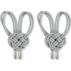 AmeliaHome CURTBIN/AH/EDMONTON/White/2PCS