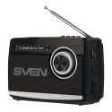 Garsiakalbis SVEN SRP-155, juodas 3W, Bluetooth, FM/AM/SW, USB Garsiakalbis SVEN SRP-155, juodas 3W, Bluetooth, FM/AM/SW, USB