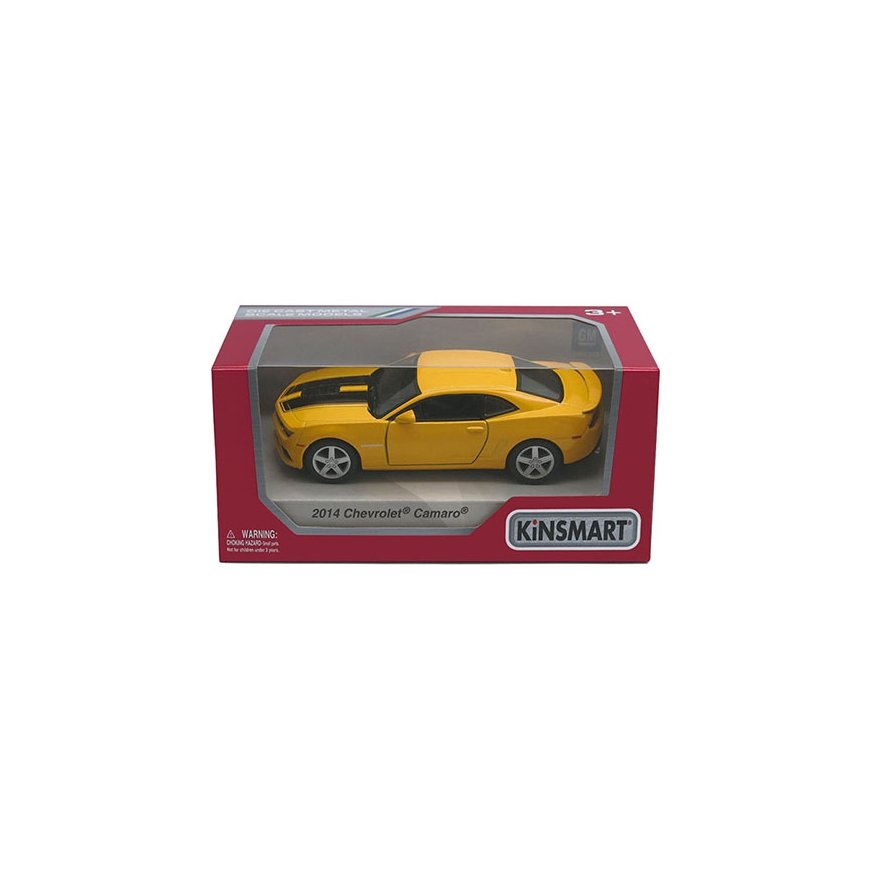 KINSMART Die-Cast modelis 2014 Chevrolet Camaro, izmērs 1:38