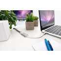 Digitus DA-70836 vaizdo kabelio adapteris 0,2 m C tipo USB HDMI Sidabras
