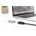 Digitus DA-70836 видео кабель адаптер 0,2 m USB Type-C HDMI Серебристый