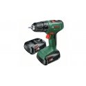 Bosch EasyDrill 18V-40 1630 RPM Bez atslēgas 1,3 kg Melns, Zaļš Bosch EasyDrill 18V-40 1630 RPM Bez atslēgas 1,3 kg Melns, Zaļš