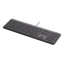 Logitech Signature Slim Wired K620 for Business klaviatūra Universalus USB QWERTY JAV tarptautinė ve