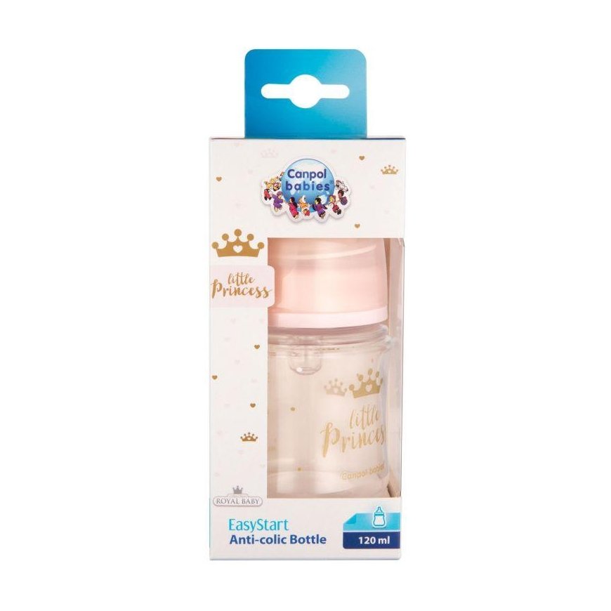 Canpolbabies CANPOL BABIES laaja kaula -pullo EASYSTART ROYAL BABY, 120 ml, 35/233_pin – 2