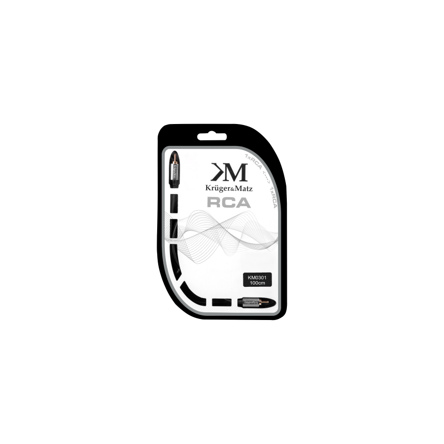 1RCA-1RCA Cable 1.0 m Kruger & Matz