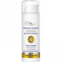 AVA Laboratorium Veido kremas, apsaugantis nuo saulės SPF 50, 50 ml