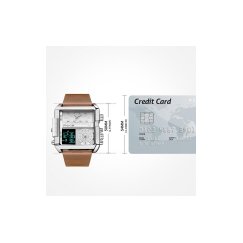 Lacoste Green Leather Bracelet Monogram Leather 2040186