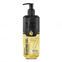 Nishman Partavaahto 7 Gold One Easy Tattoo Geeli 400ml