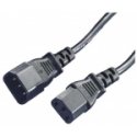 Кабель удлинителя ввода/вывода питания Akyga NN PC IEC, длина 1,5 м Кабель удлинителя ввода/вывода питания Akyga NN PC IEC, длина 1,5 м