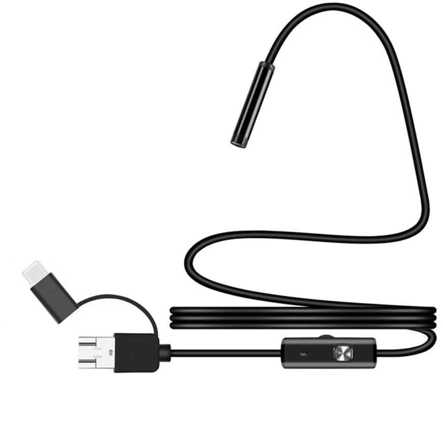 Spacetronik Camera Endoscope with USB 3-in-1 IP67 7mm SPU-E01 2m
