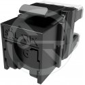 Solarix CAT6 UTP RJ45 Fast Patch Trap Stone, Black Solarix CAT6 UTP RJ45 Fast Patch Trap Stone, Black