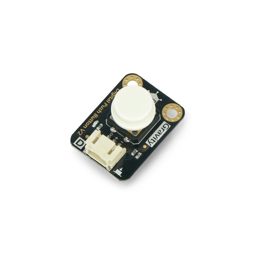 DFRobot Gravity Digital Push Button Tact Switch, White