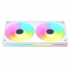 COUGAR CF-UN240RW-RGB​ Datora korpusam Ventilators 12 cm Balts