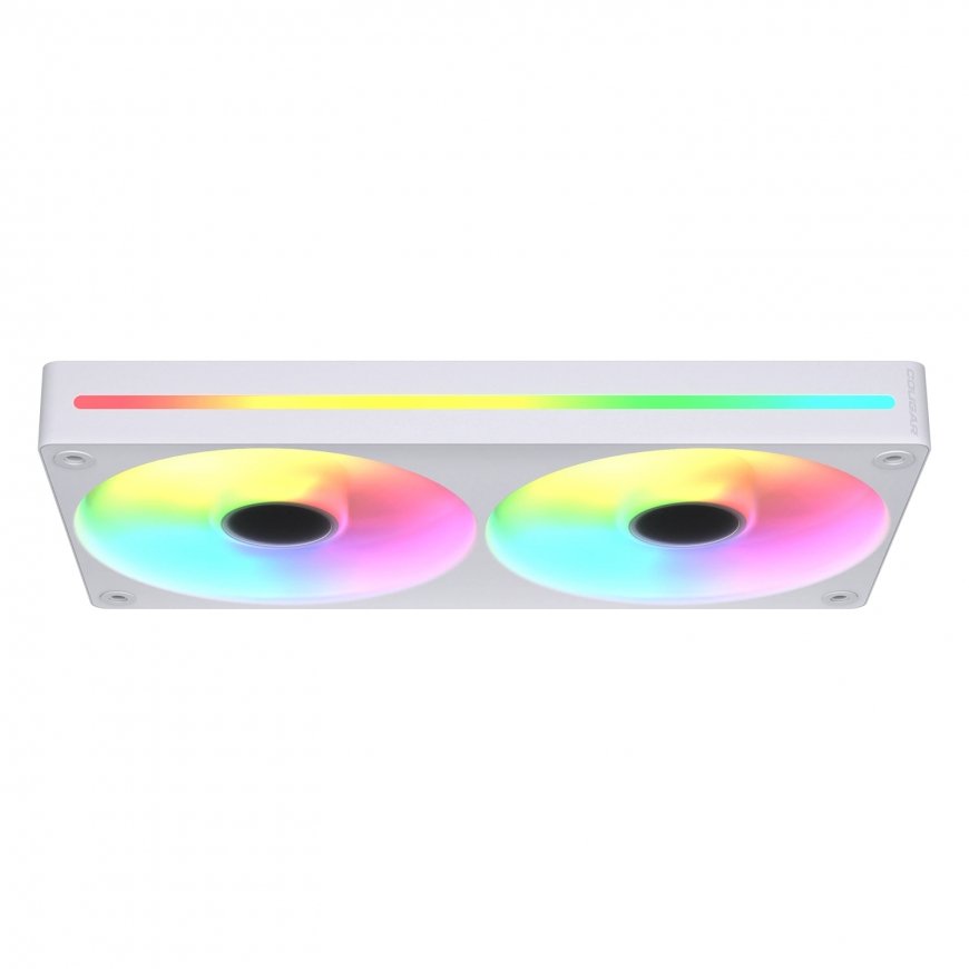 COUGAR CF-UN240RW-RGB​ Datora korpusam Ventilators 12 cm Balts – 2