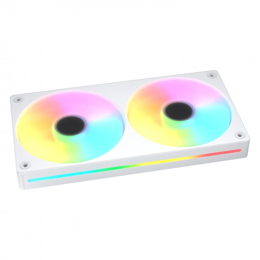 COUGAR Unity240-FB Single-Frame 240 ARGB PWM Reversed Fan with Stream Cable Design, White – 3