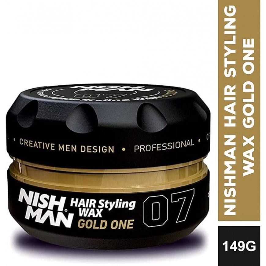 Nishman Hair Styling Wax Gold One 150ml