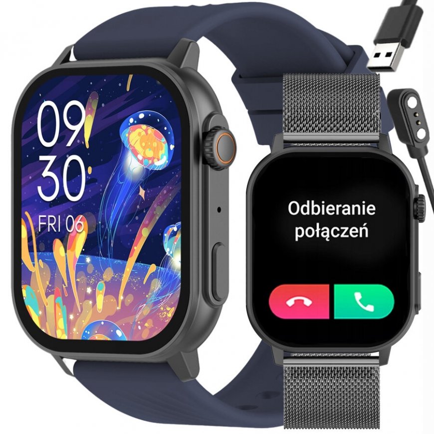 Ietilpīgais pulkstenis UNISEX GRAVITY GT15-1 - BLUETOOTH SARUNAS, PAPILDU JOSTA (sg029a)