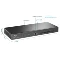 TP-Link JetStream TL-SX3008F tīkla pārslēgs Vadīts L2/L3 Melns TP-Link JetStream TL-SX3008F tīkla pārslēgs Vadīts L2/L3 Melns