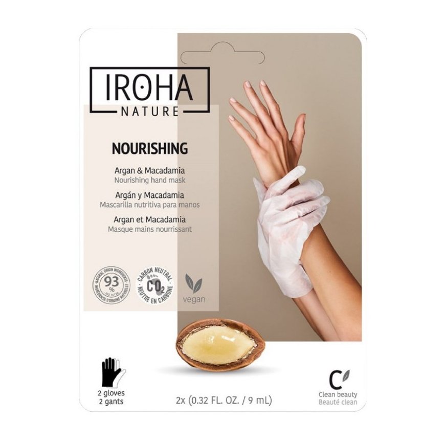 Iroha Professional Xtra Soft Dry Hands Argan Hand & Nails Gloves, with argan oil, 1 pair – 2