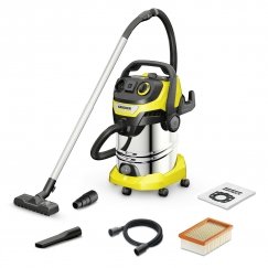 Kärcher WD 6 P S V-30/6/22/T Черный, Нержавеющая сталь, Желтый 30 L 1300 W