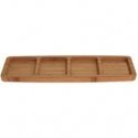Excellent_Ho Bamboo Serving Tray 784230370, 33×10×1.8 cm Excellent_Ho Bamboo Serving Tray 784230370, 33×10×1.8 cm