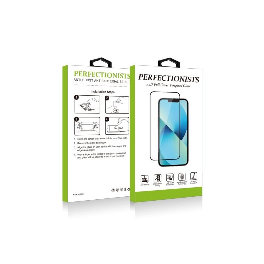 2.5D LCD Screen Protector Perfectionists for Samsung S938 S25 Ultra Black – 2