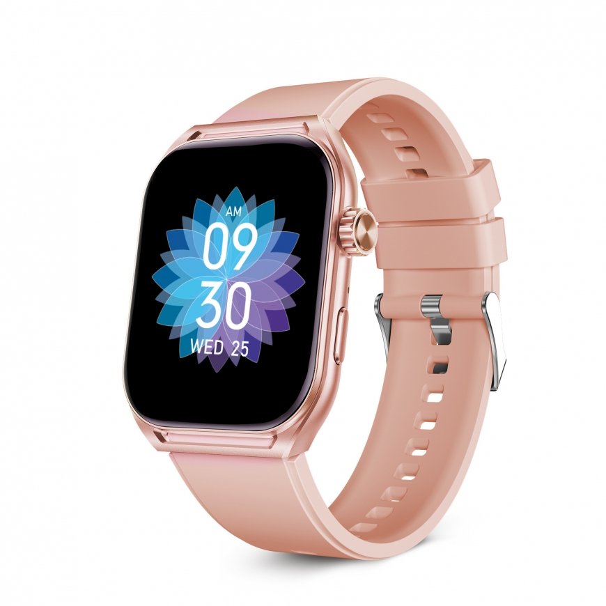 Ksix BXSW28R smartwatch / sport watch 5.23 cm (2.06") AMOLED Digital 401 x 502 pixels Touchscreen Pi – 2
