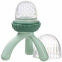 B.BOX BB101409 Silicone Teether for Feeding with Peony Design
