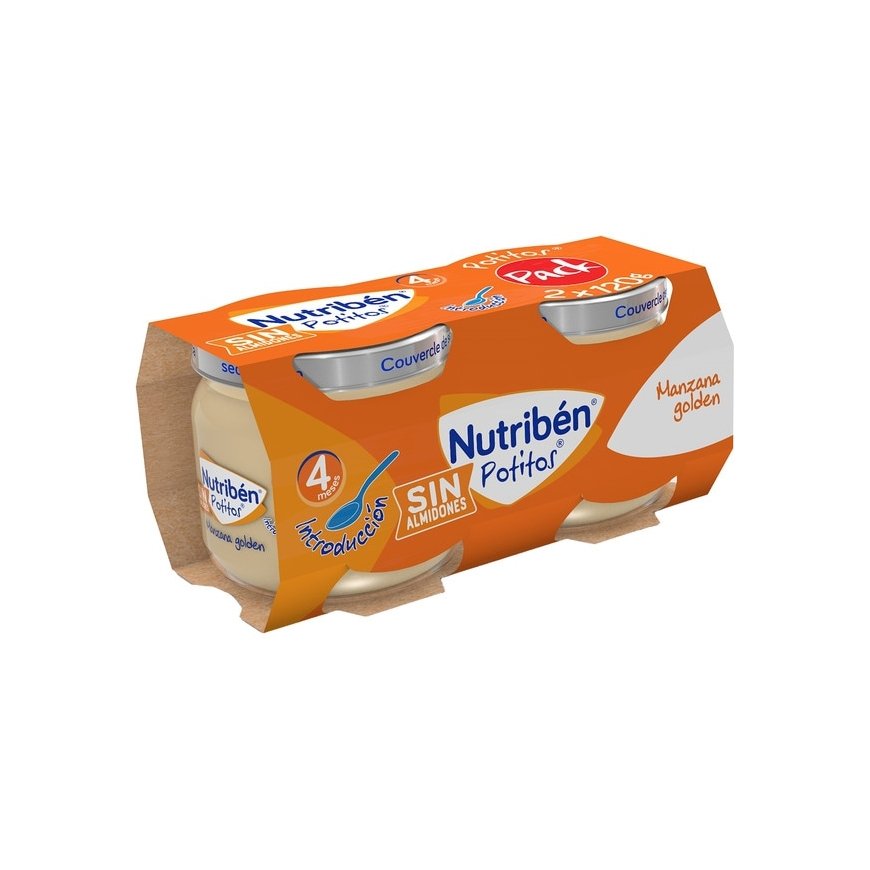 Nutriben Golden Apple Potito õunakapsas 2 x 120g – 2