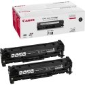 Canon CRG-718 Bk VP toonerikassett 2 tk Originaal Must Canon CRG-718 Bk VP toonerikassett 2 tk Originaal Must