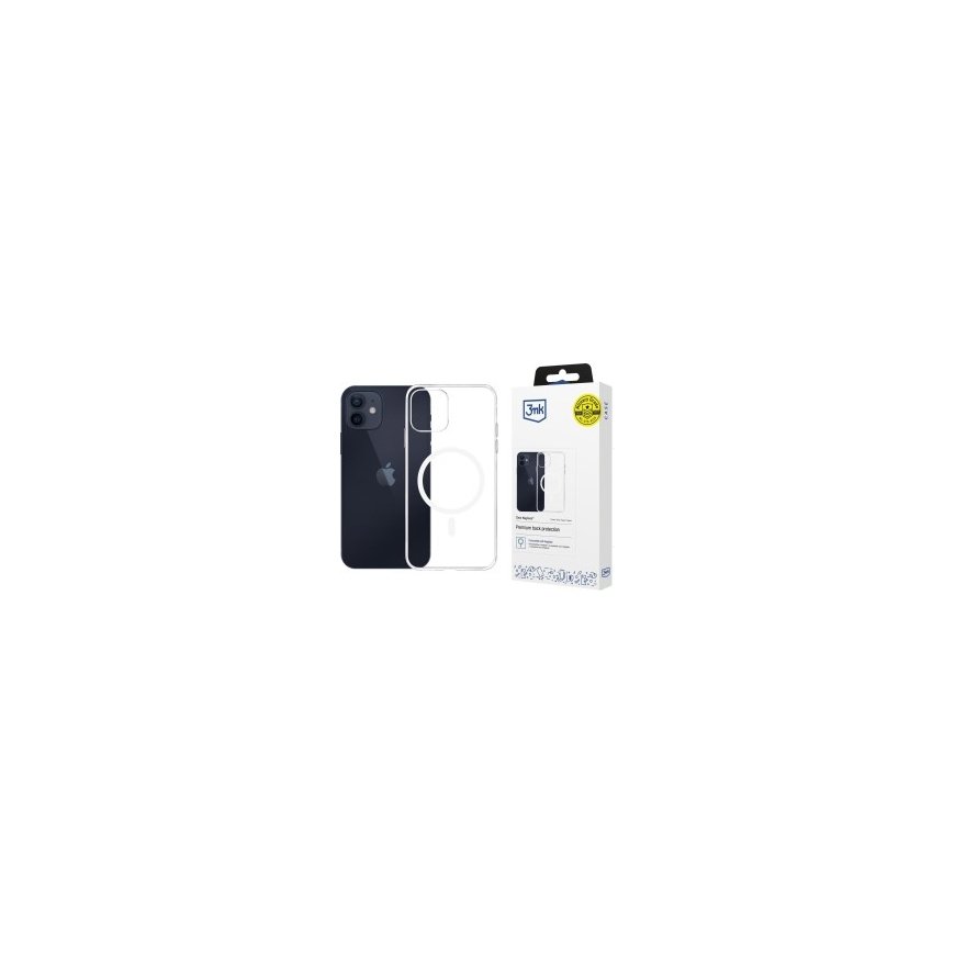 Dėklas 3mk Clear MagCase, skirtas Apple iPhone 12/12 Pro - skaidrus