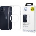 3mk Clear MagCase, mõeldud Apple iPhone 12/12 Pro - läbipaistev 3mk Clear MagCase, mõeldud Apple iPhone 12/12 Pro - läbipaistev