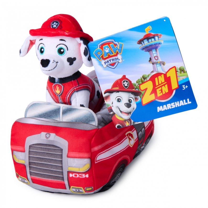 PAW Patrol PAW PLH 2in1 Rescue Plush Marshall GML