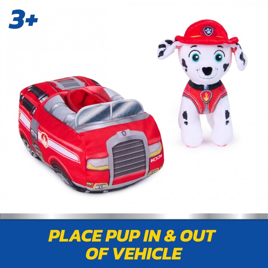 PAW Patrol PAW PLH 2in1 Rescue Plush Marshall GML – 5