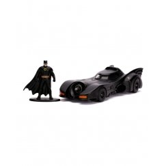 Jada Toys DC Comics Batmobilis 1989 metāla auto + Batmaņa figūriņa komplekts