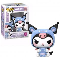 Funko POP figūra Hello Kitty Kuromi kā Baku Flocked