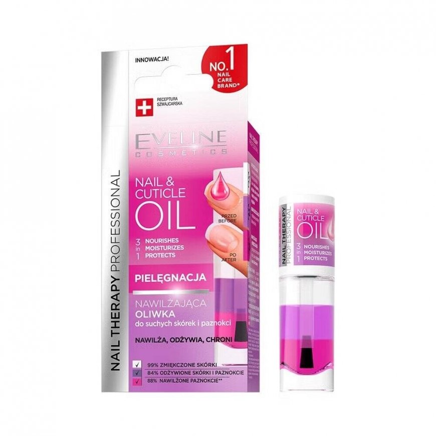 Eveline Cosmetics Nail & Cuticle Oil, 8 ml