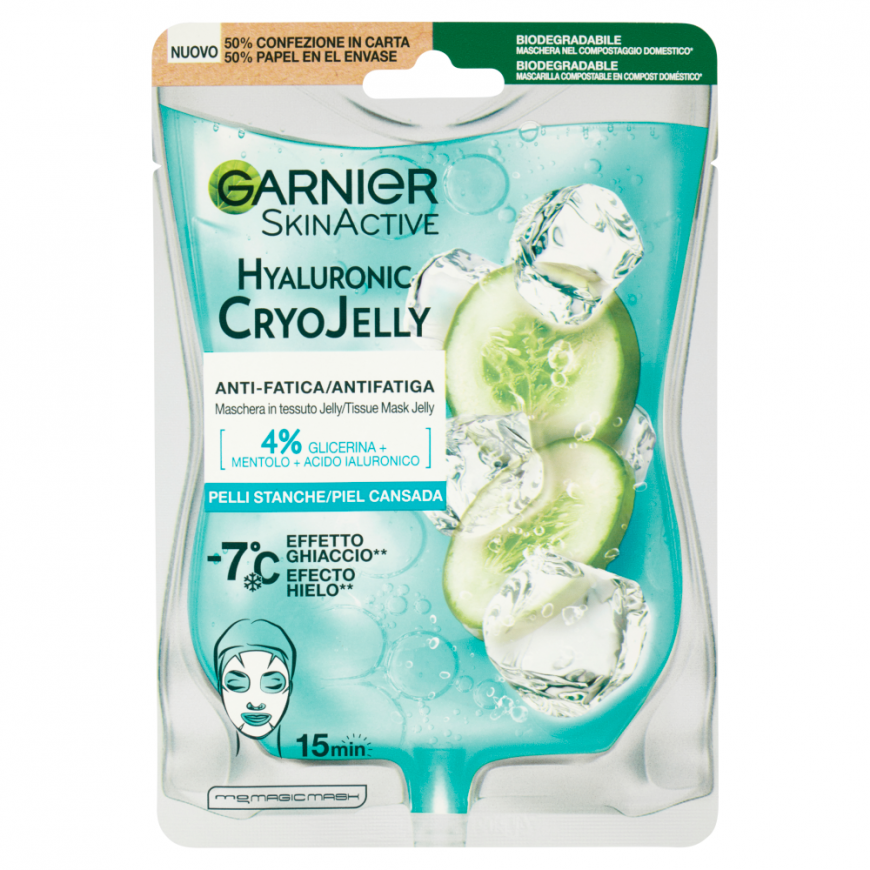 Maski Kasvo Garnier Hyaluronic Väsymystä Vastaava Kasvonaamio
